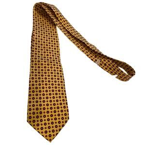 American Living Tie Yellow Men Sz adult Gently used